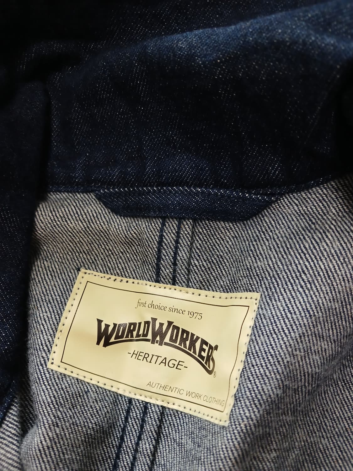 빅존 world workers 청자켓  상품이미지3