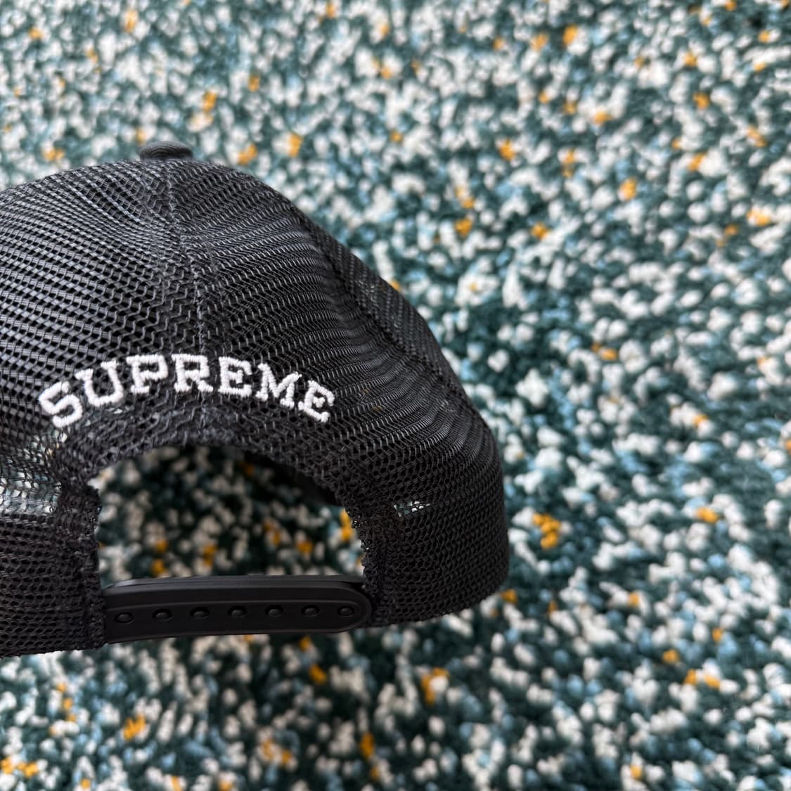 슈프림 x 미스피츠 메쉬 캡 블랙 상품이미지3