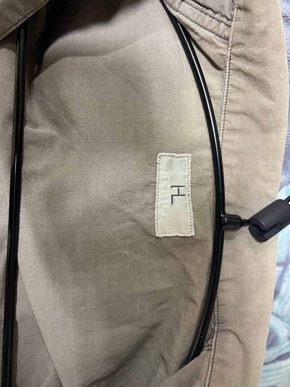 헤릴 커버올 자켓 그레이 2사이즈 상품이미지5