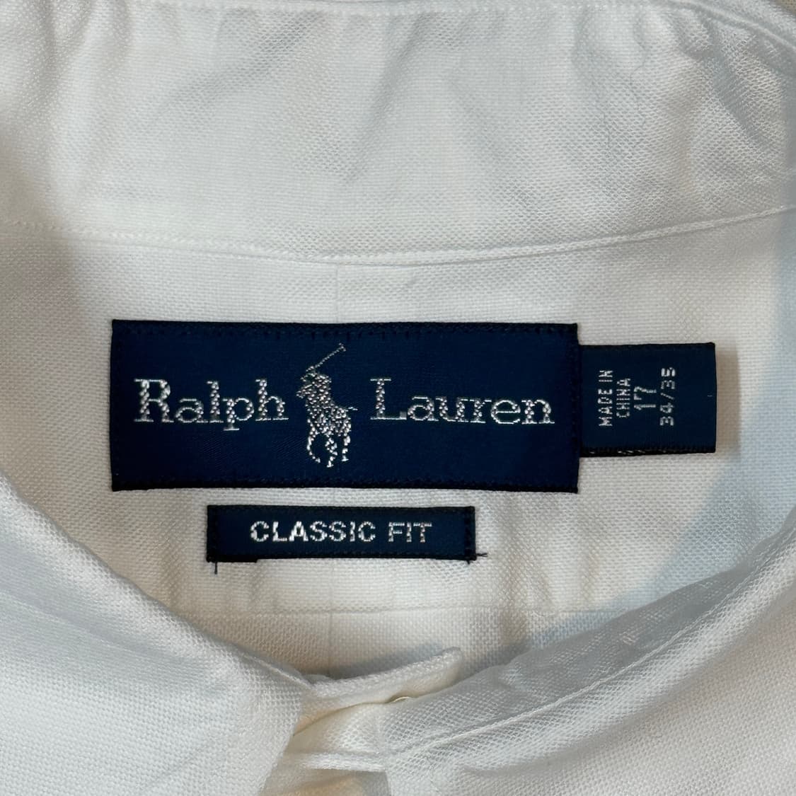 XXL) 폴로 랄프로렌 클래식핏 화이트 옥스포드 셔츠 상품이미지6