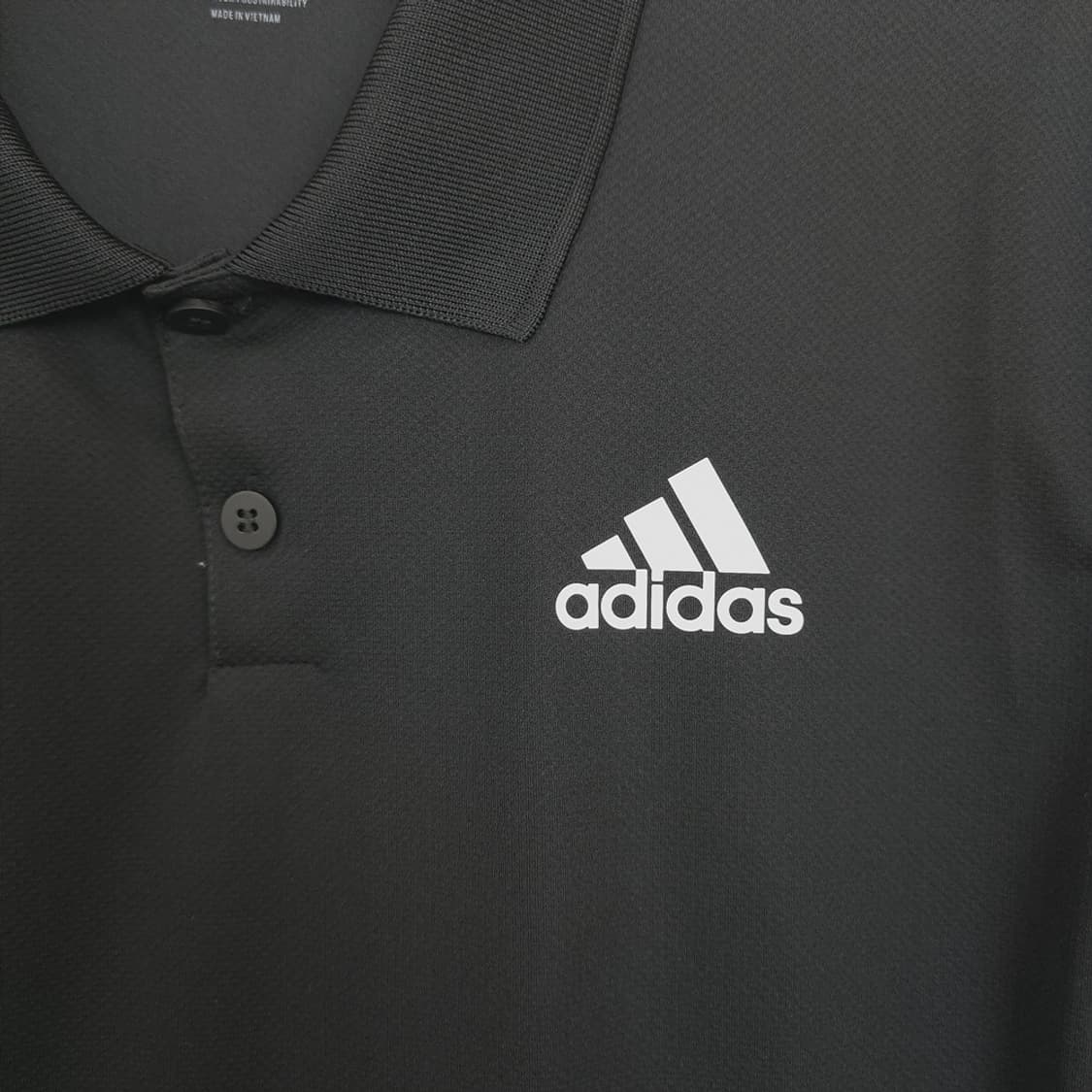  아디다스 Adidas 골프 클럽 피케 폴로티 블랙 2XL 상품이미지4