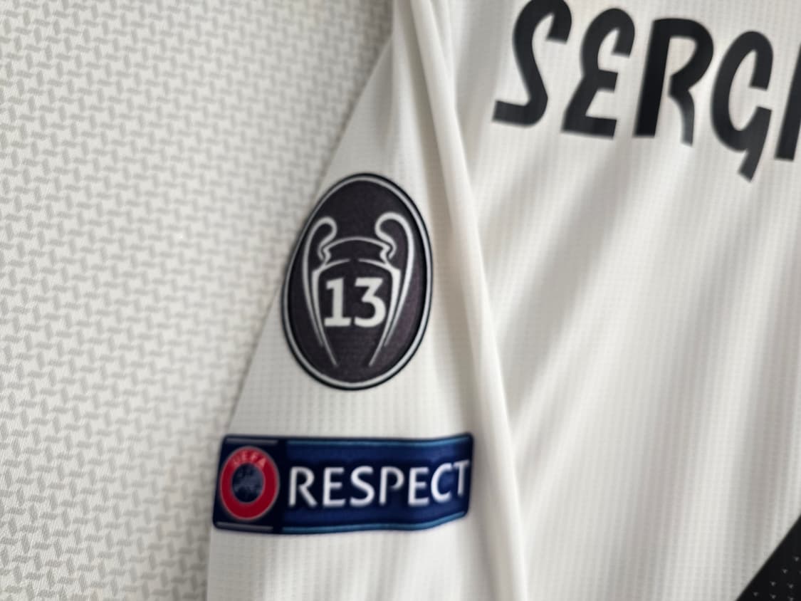 18-19 레알마드리드 홈 어센틱 긴팔 세르히오 라모스 상품이미지3