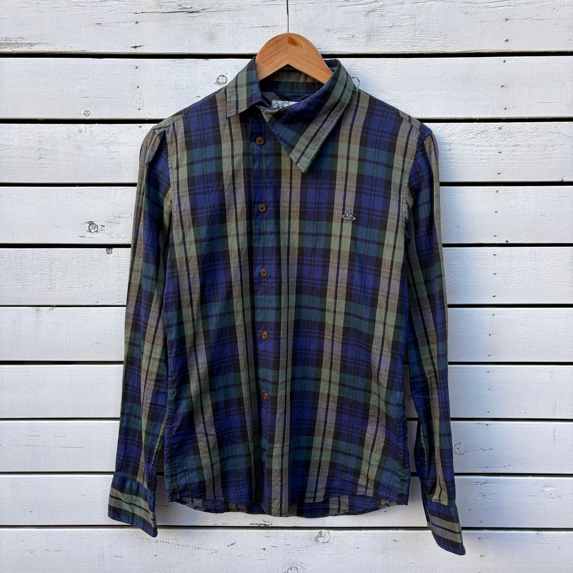 Vivienne Westwood 비비안웨스트우드 체크 셔츠 상품이미지1