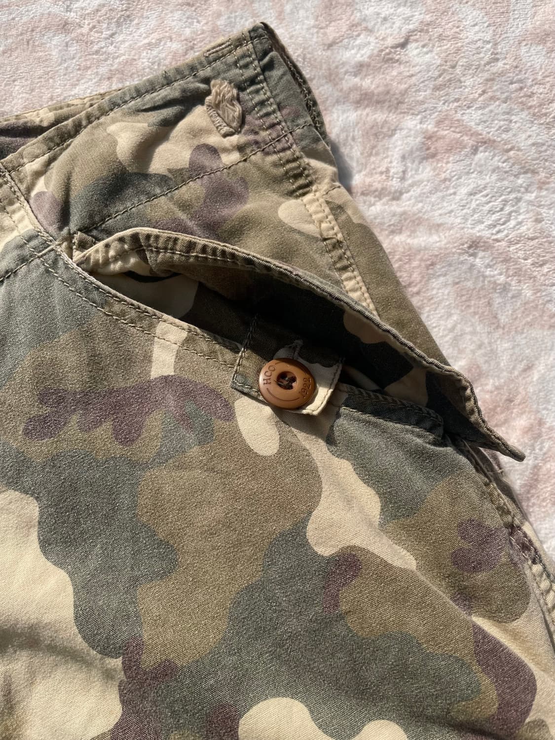 홀리에스터 밀리커리 카모 카고팬츠 상품이미지6