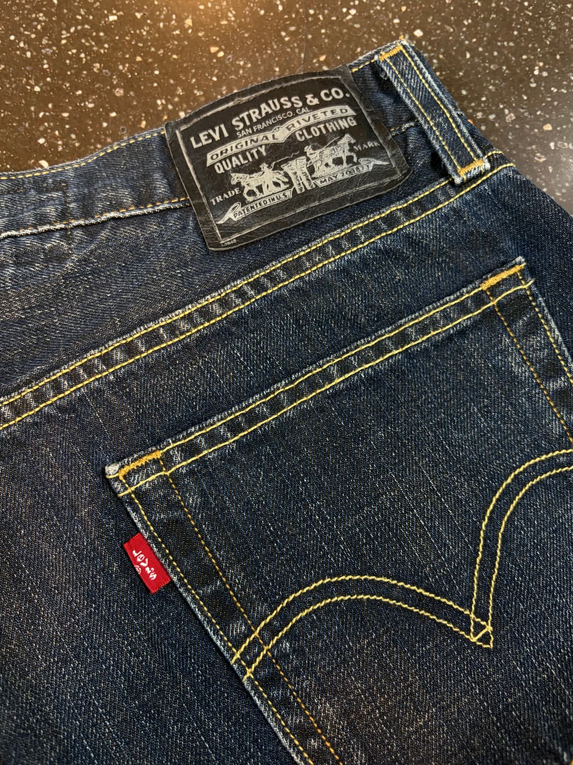 리바이스 오리지널 생지 커팅진 리메이크 진 데님 팬츠 상품이미지7