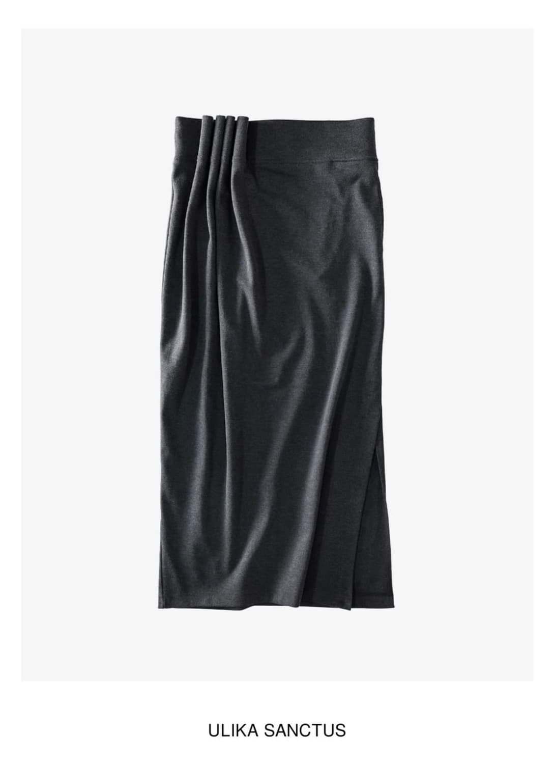 울리카 상투스 커튼 롱 스커트 상품이미지1