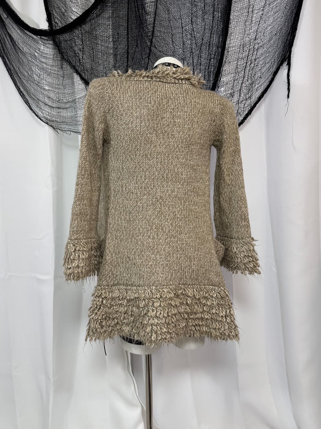 beige long cardigan 상품이미지4