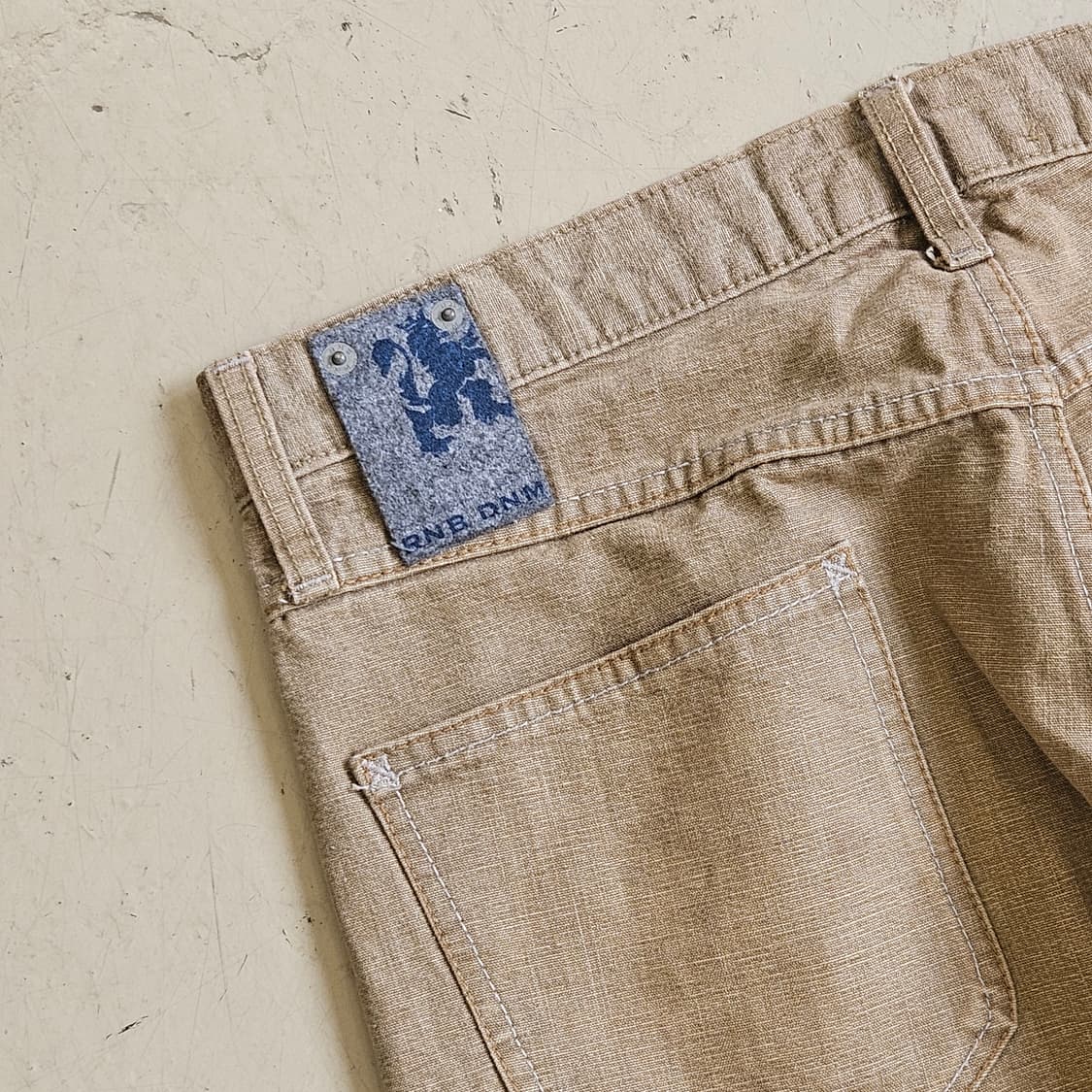 R.NEWBOLD 알뉴볼드 브라운 데님 팬츠 청바지 30 상품이미지5