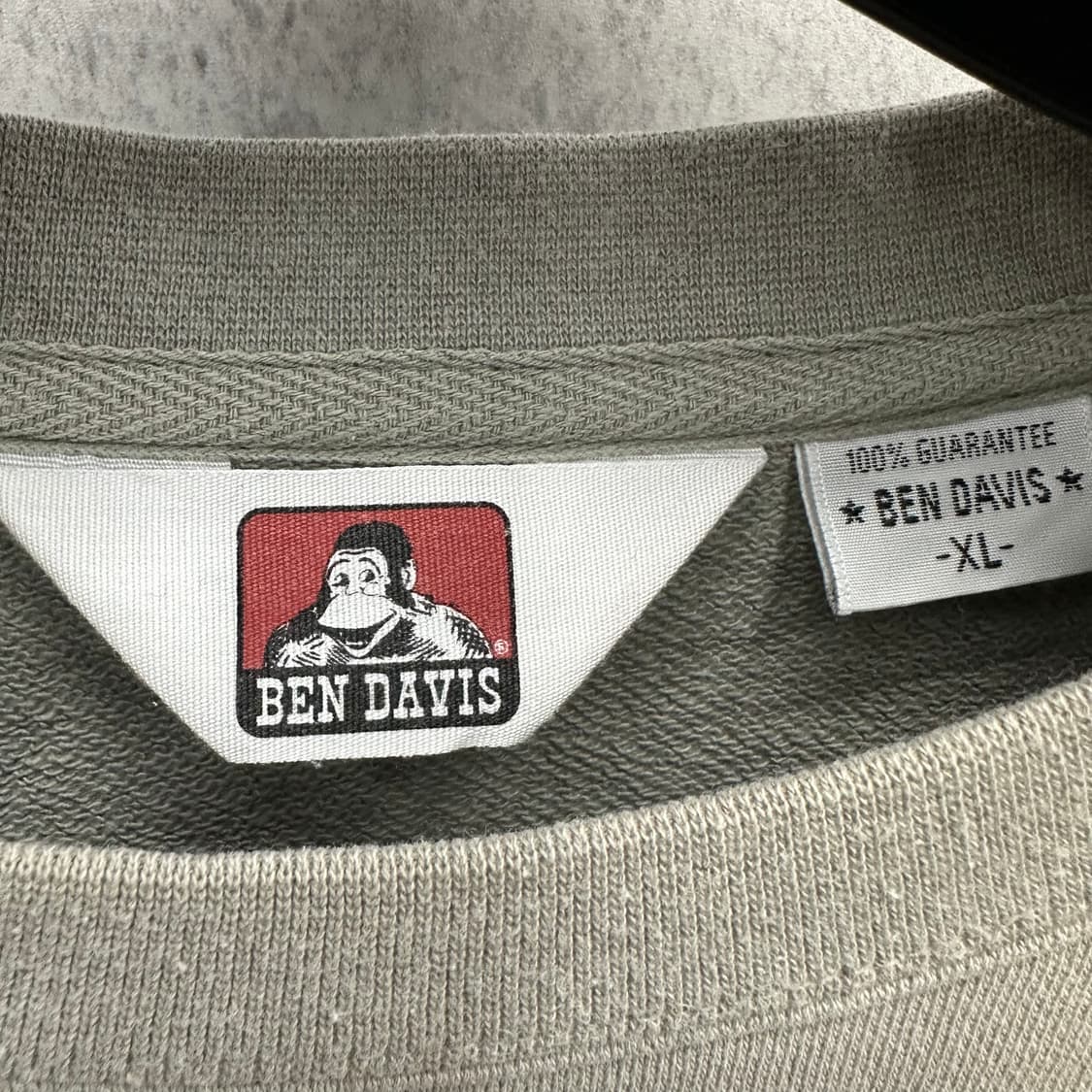 105 벤데이비스 남자 루즈핏 맨투맨 상품이미지3