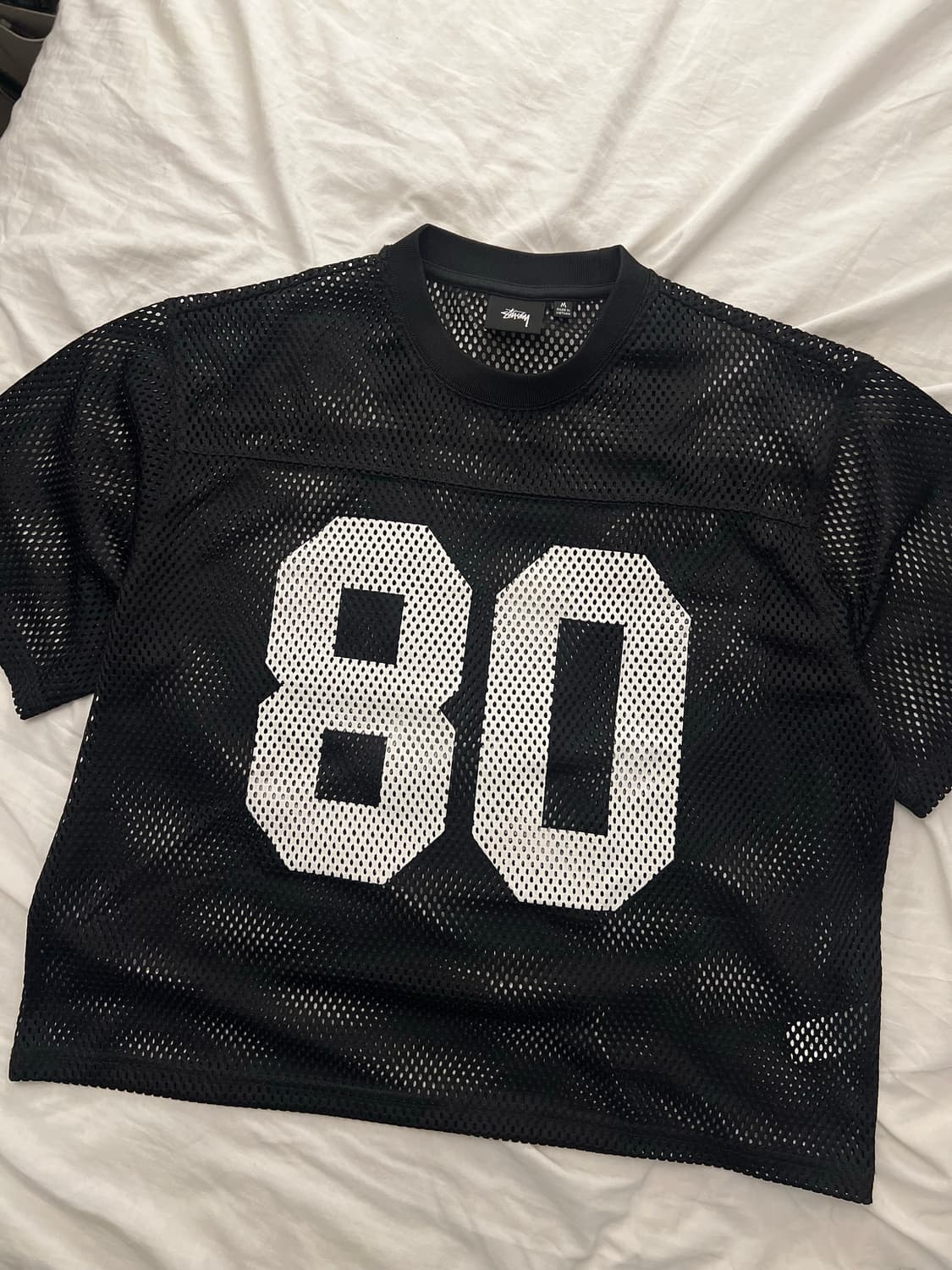 스투시 팀 저지 80 블랙 / M 상품이미지7