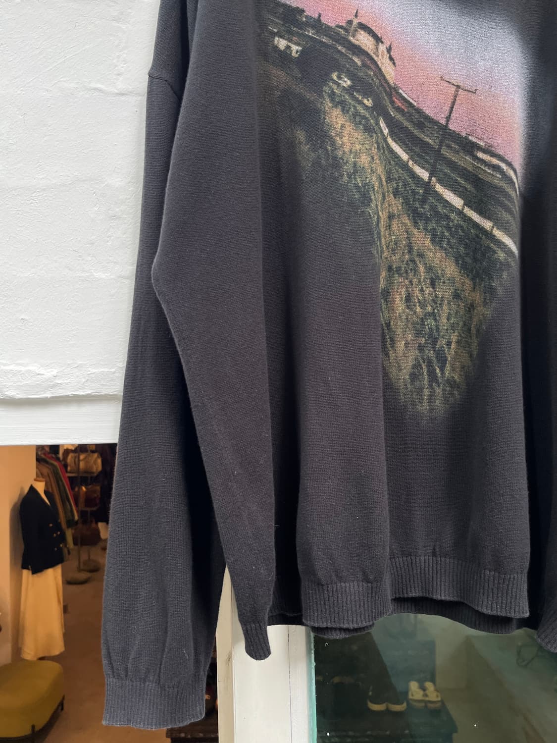 Opening Project 선셋 글로우 프린트 니트 2 상품이미지4