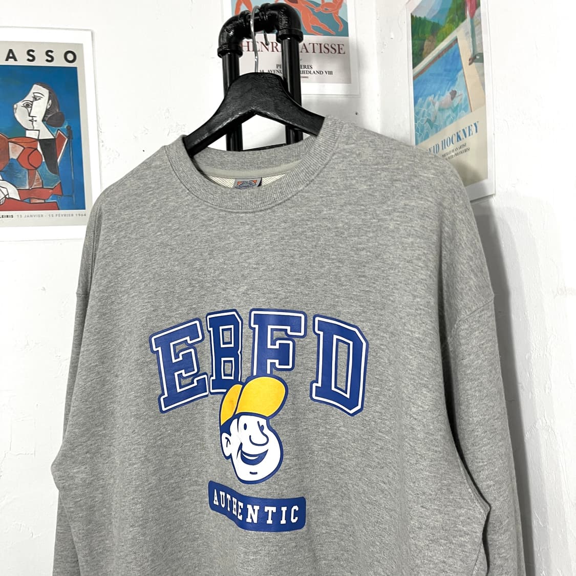 이벳필드 빅프린팅 맨투맨 상품이미지3