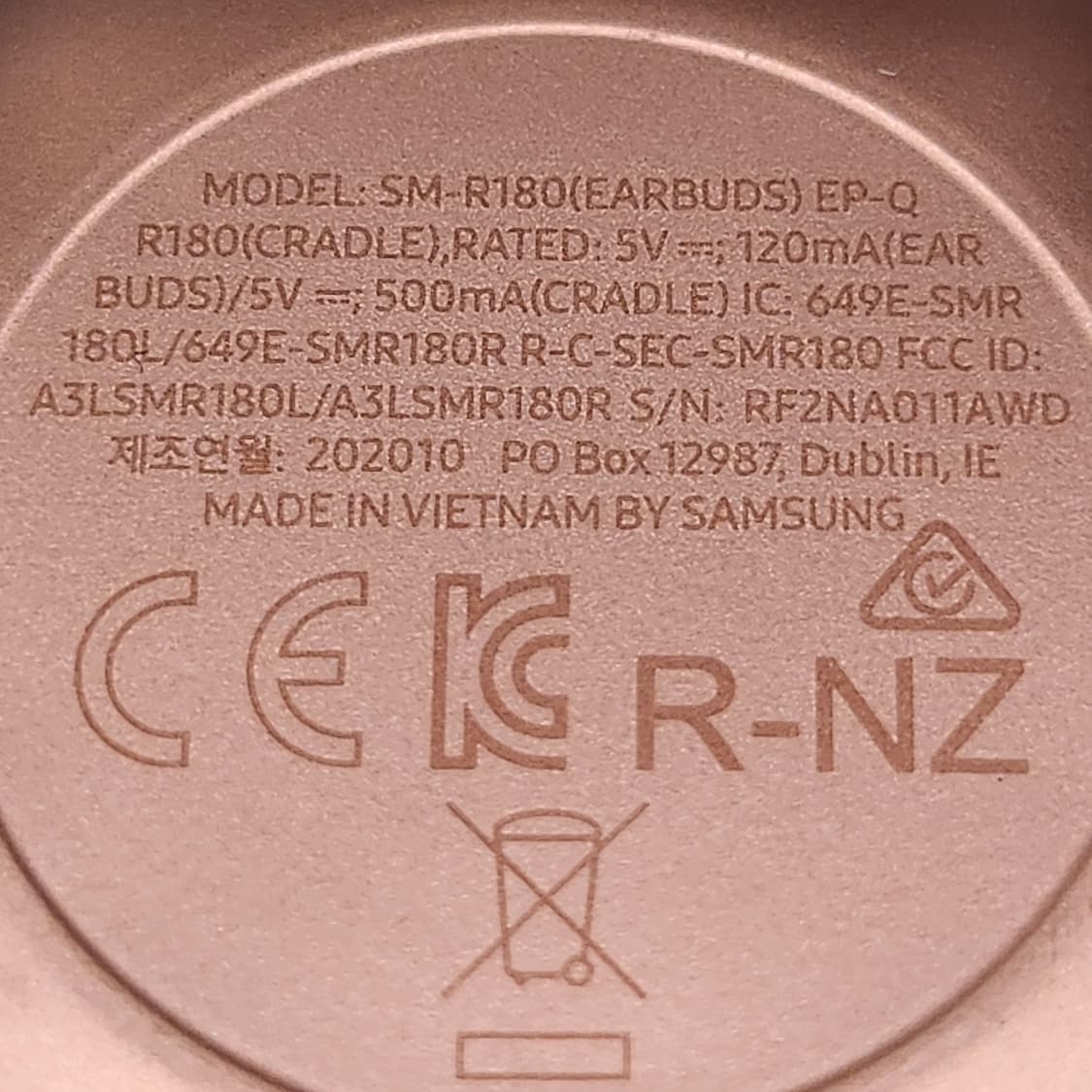 삼성 갤럭시 버즈 라이브 미스틱 브론즈 상품이미지9