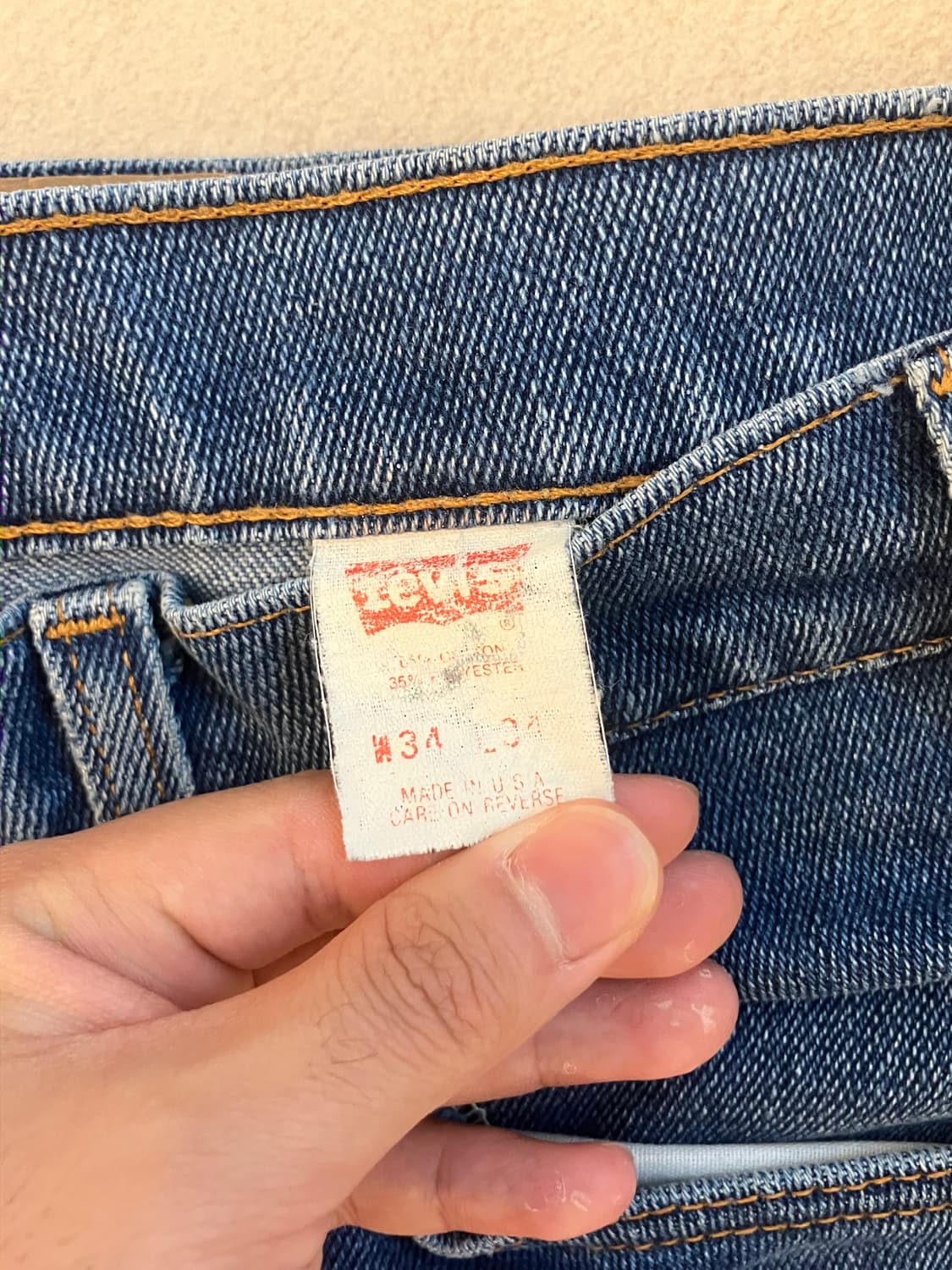 90s Levi’s 517 orange tab 상품이미지8