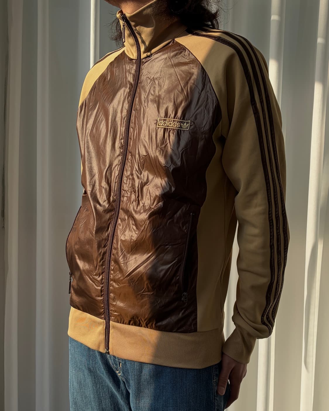 [L-XL]아디다스 초코 브라운 트랙탑 져지 상품이미지1