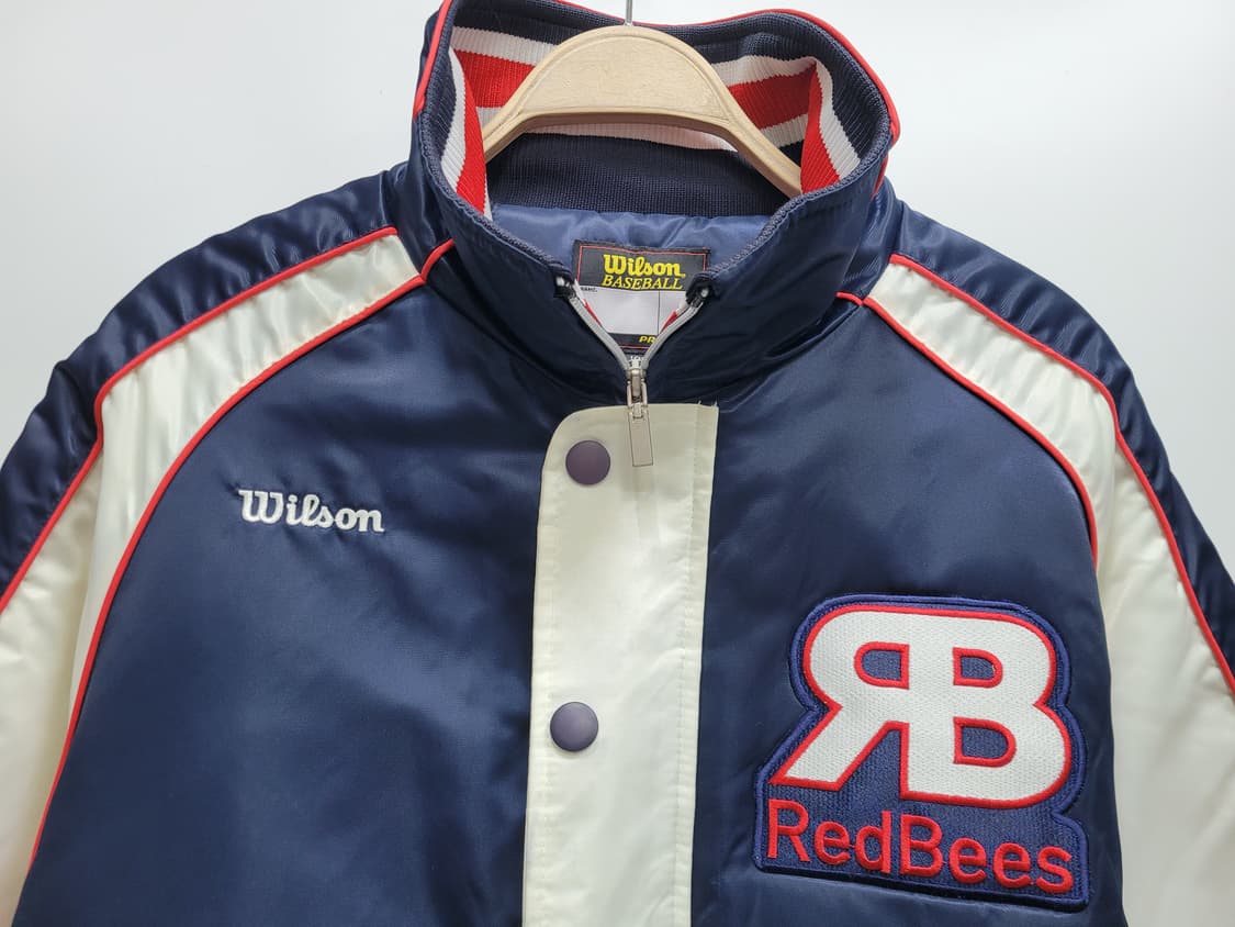 Wilson 윌슨 누빔 내피 야구 점퍼 / 남 105 네이비 
 상품이미지3