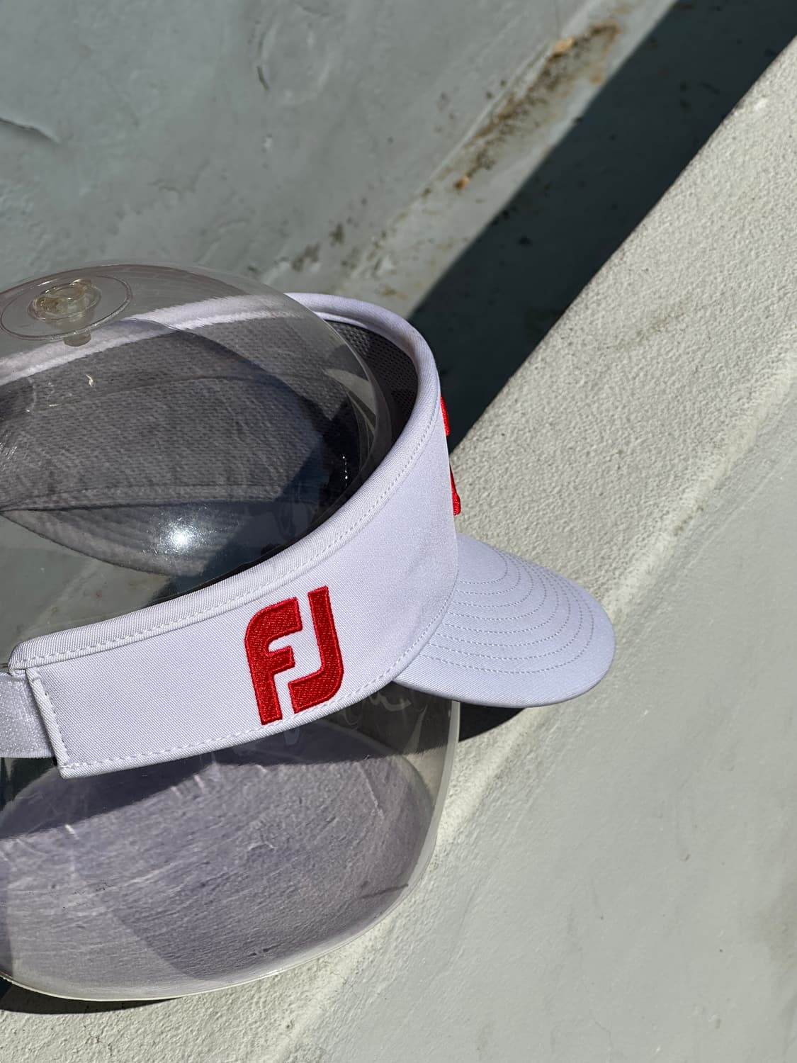 [F] 타이틀리스트 골프 화이트 썬바이저 썬캡 와이드 모자 상품이미지4