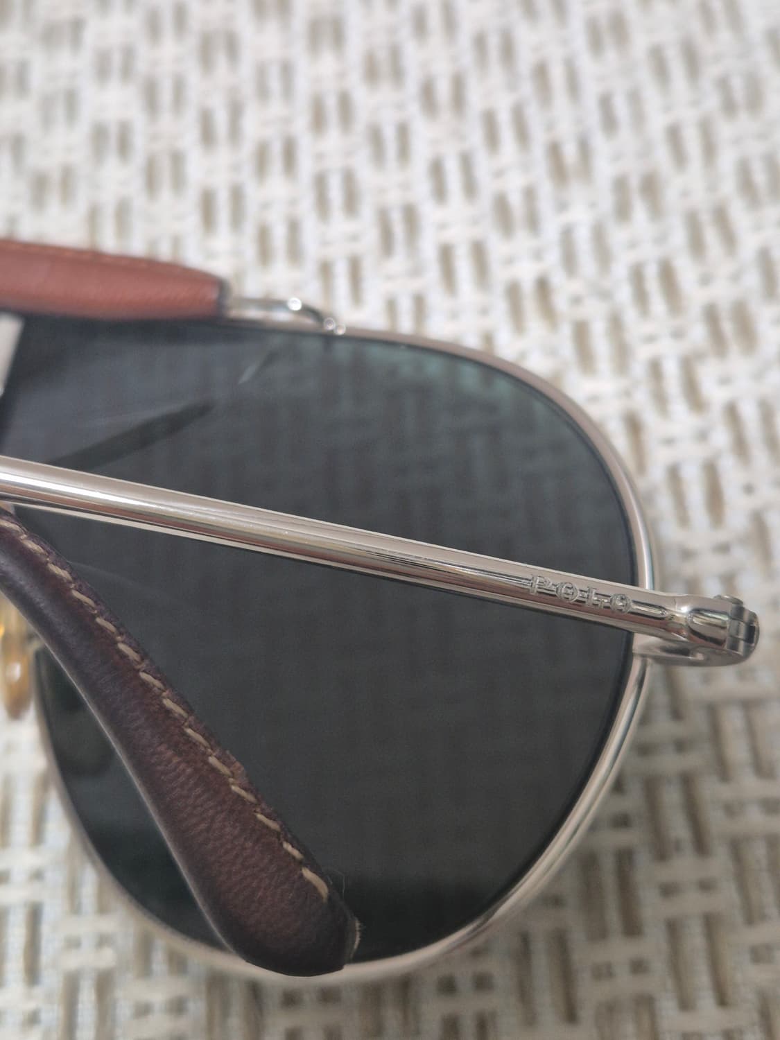 (정품) 폴로 랄프로렌 보잉 선글라스 리얼가죽 파일럿 선그라스 상품이미지10