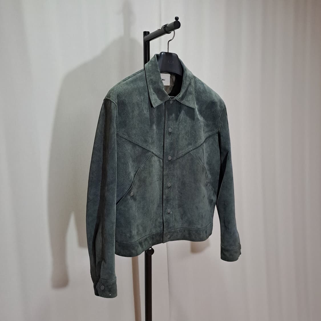 (택포) DOT 리얼레더 스웨이드 자켓 L B192 상품이미지3