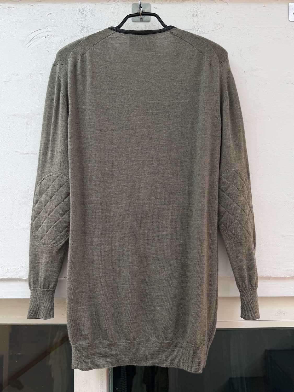 Phillip Lim 필립 림 카키 램스킨 집업 가디건 XS 상품이미지8