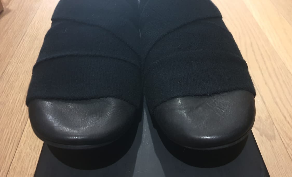 (5)17ss 요지야마모토 뿌르옴므 레더 슬립온 상품이미지7