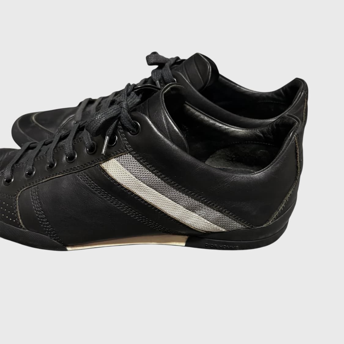 디올옴므 2008 크리스반아쉐 B18 블랙 트레이너 스니커즈 42 270 상품이미지6