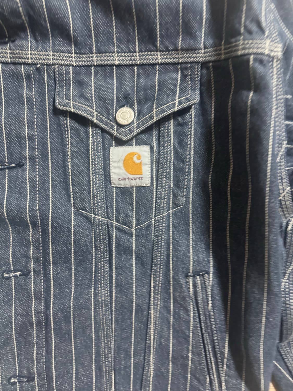 (L)칼하트 스트라이프 자켓 상품이미지2