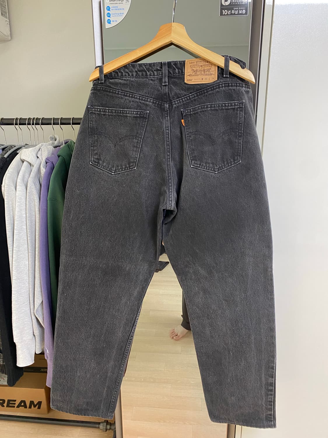 [36] 90s 리바이스 550 블랙 상품이미지4