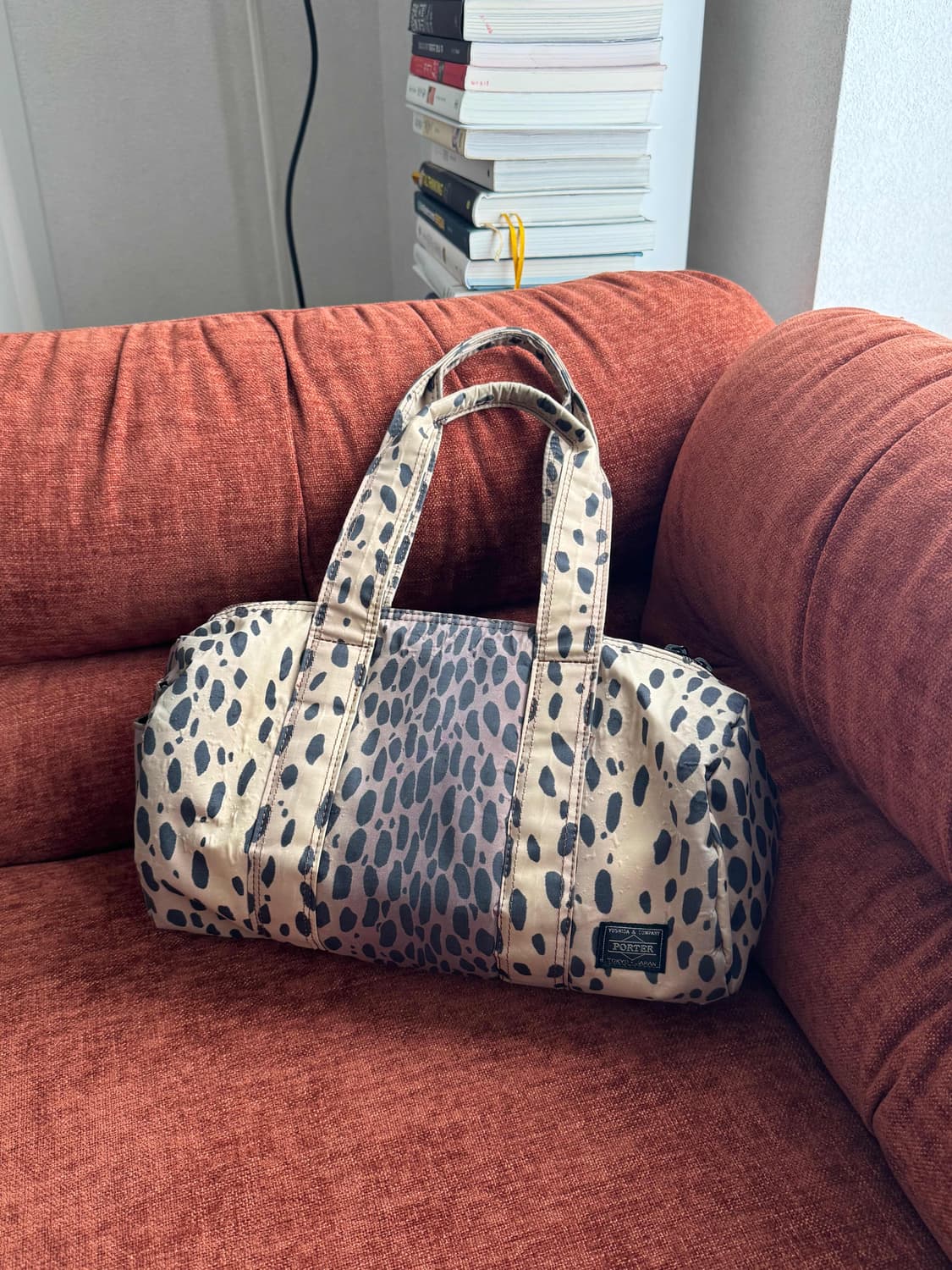 Head Porter leopard boston bag 상품이미지1