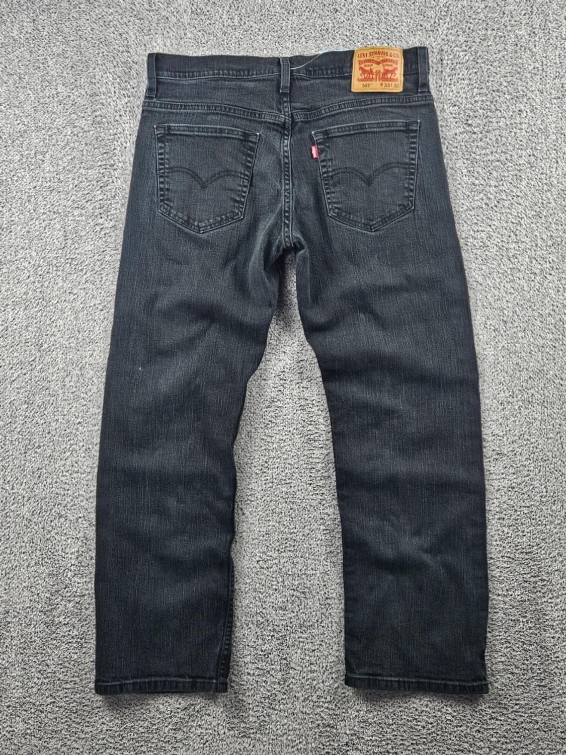 리바이스 569 블랙 데님 진 팬츠 ( 33X32 ) / 11336 상품이미지4
