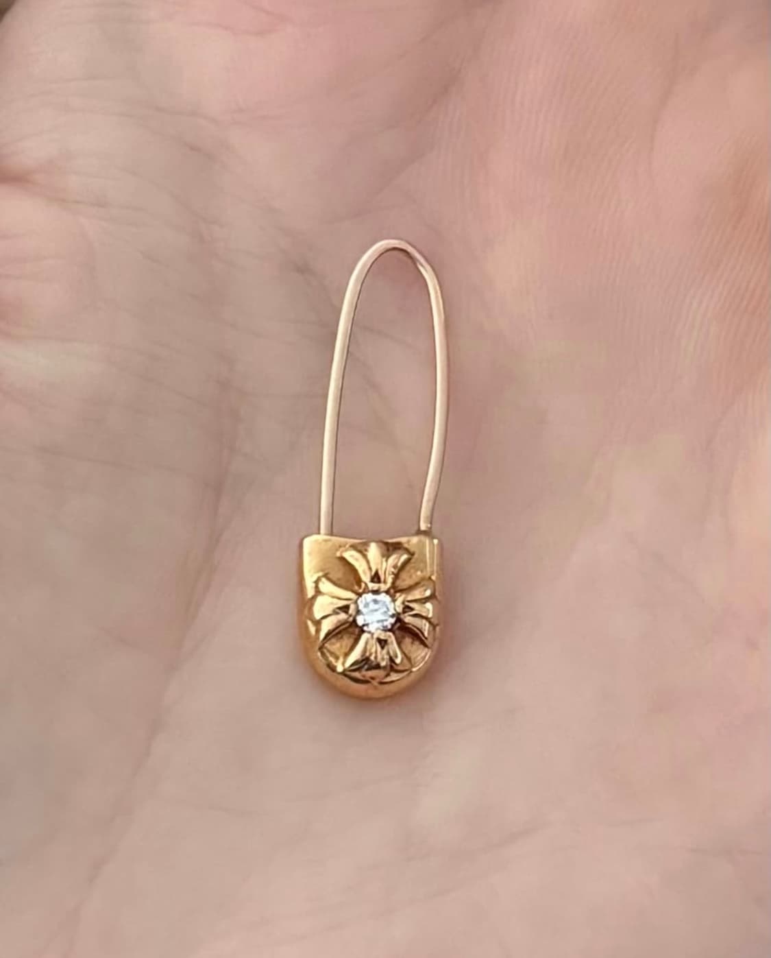 크롬하츠 세이프티핀 22k 골드 상품이미지1