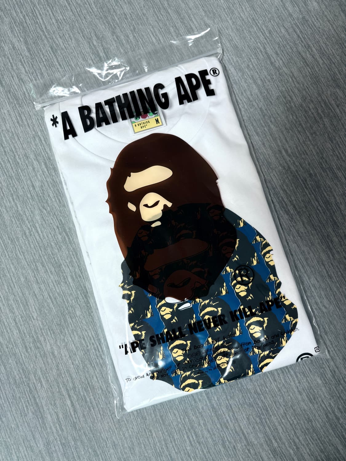 (미개봉) Bape 티셔츠 M 상품이미지1