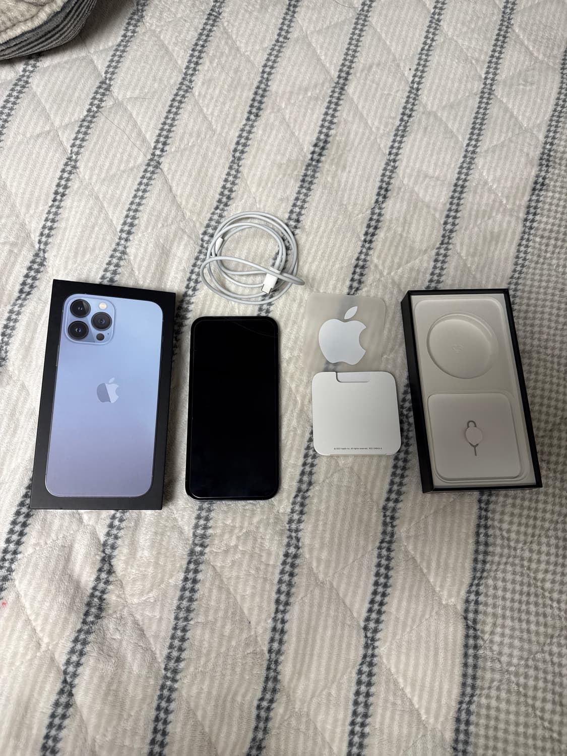 아이폰 13pro max 128g 시에라블루  상품이미지1