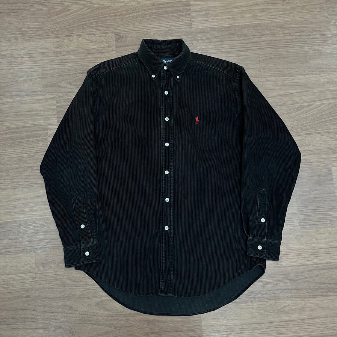 105 폴로랄프로렌 코듀로이 블랙 코튼셔츠 상품이미지1