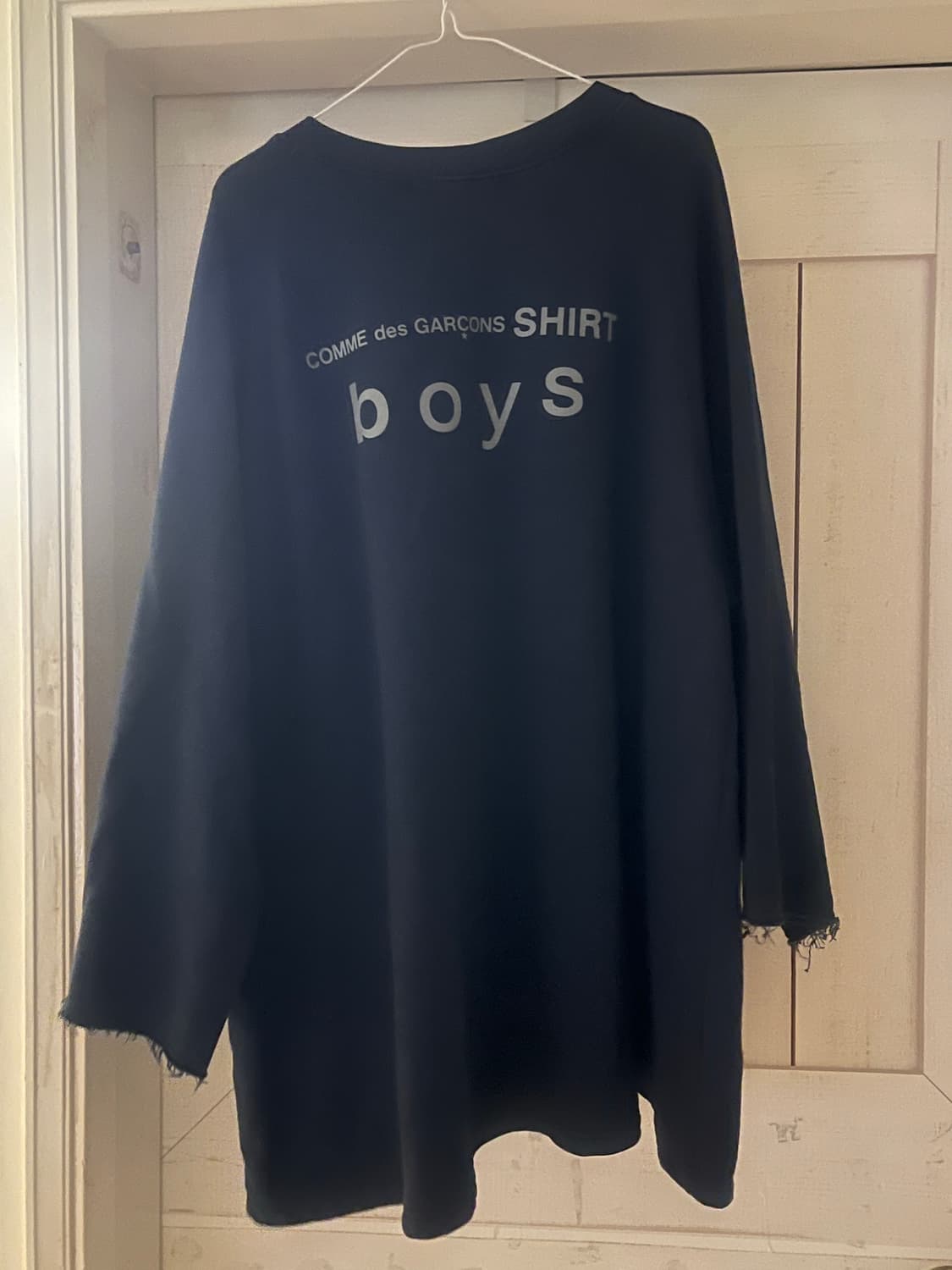 꼼데가르송 셔츠 보이 오버사이즈 크루넥 티셔츠 상품이미지3