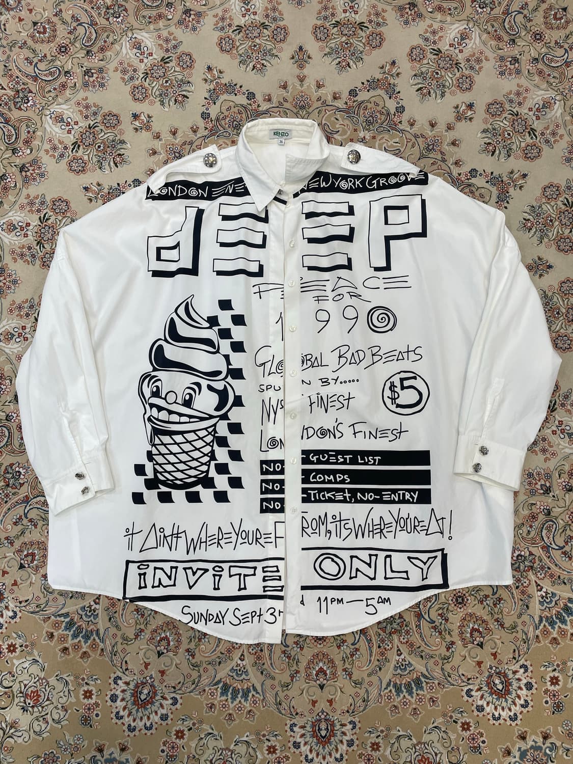 겐조 DEEP 셔츠 36 상품이미지1