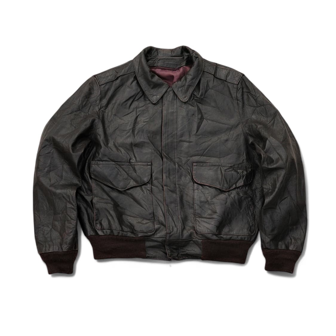 80’s san diego leather a-2 jacket 상품이미지1