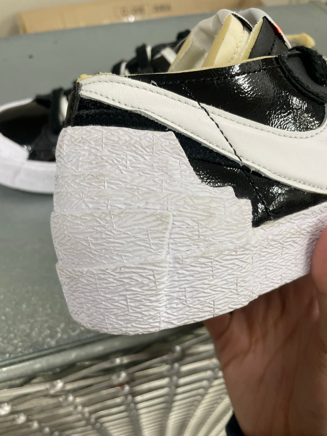 나이키 사카이 블레이저 블랙 255 상품이미지7