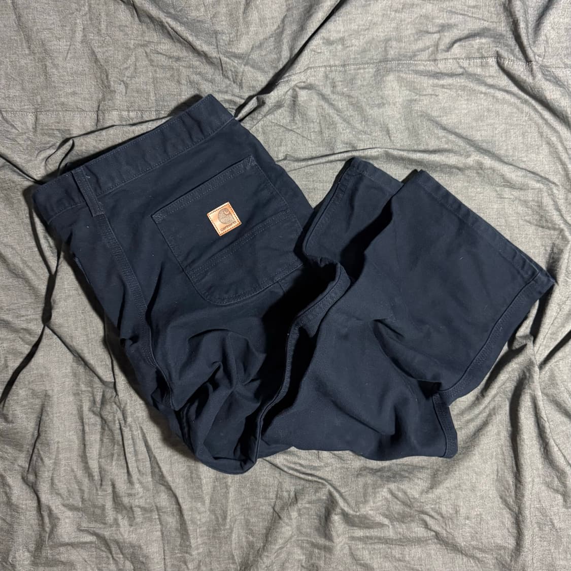 Loose Fit Washed Duck Utility Work Pant 상품이미지1