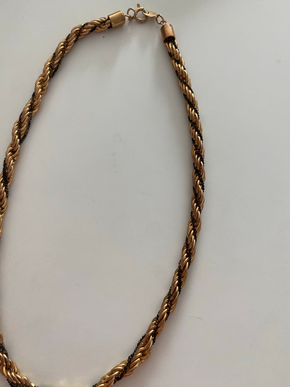 빈티지 블랙골드 체인 목걸이 상품이미지8