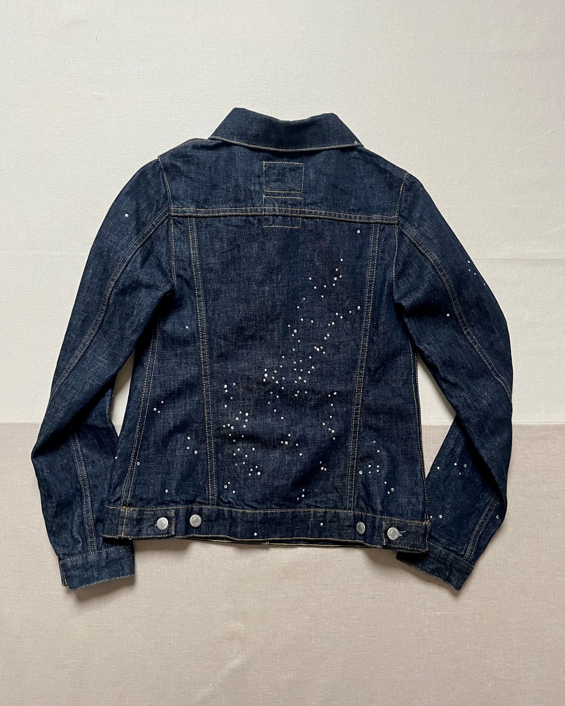 00s 헬무트랭 비즈 커스텀 데님자켓 helmut lang  상품이미지2