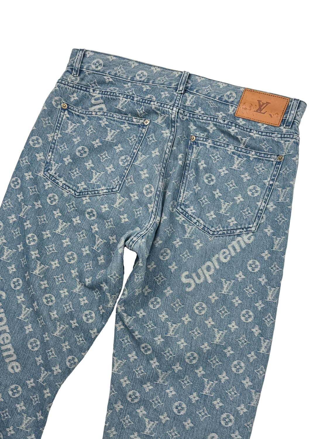 슈프림 x 루이비통 자카드 데님 5-포켓 진 상품이미지4