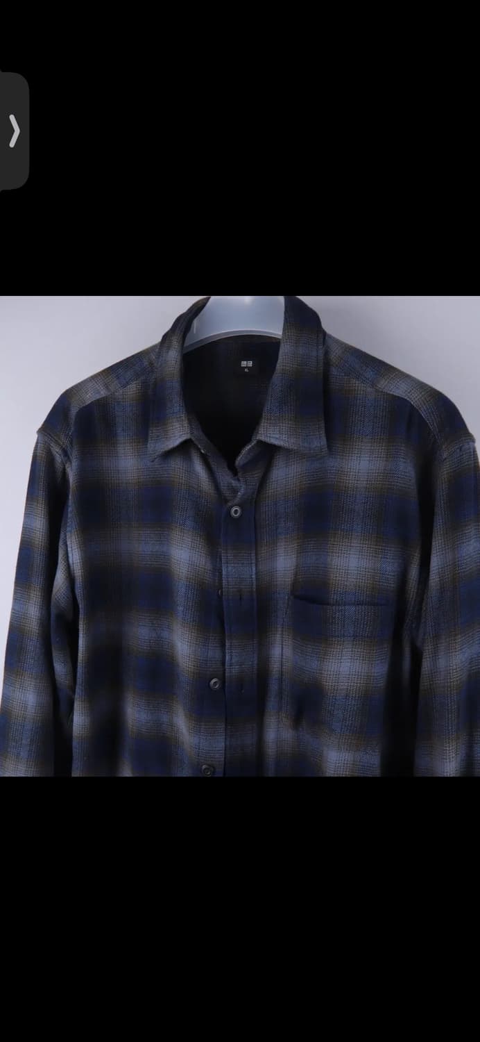 유니클로 플란넬 셔츠 판매 상품이미지2