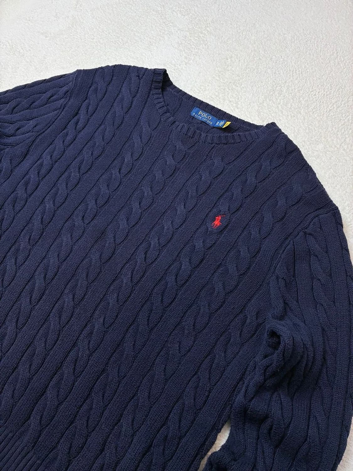 폴로 랄프로렌 시그니처 큐알 신형 꽈배기 니트 PN5747 상품이미지2