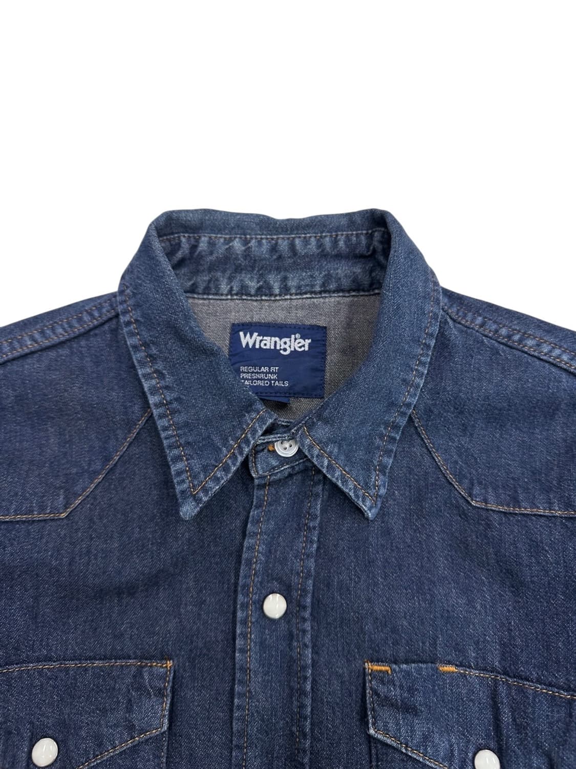 랭글러 샴브레이 청셔츠 (여성M)  상품이미지4