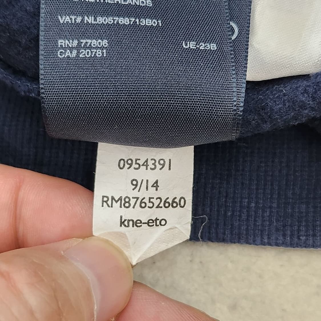 TOMMY HILFIGER 네이비 후드집업 S/P 상품이미지9