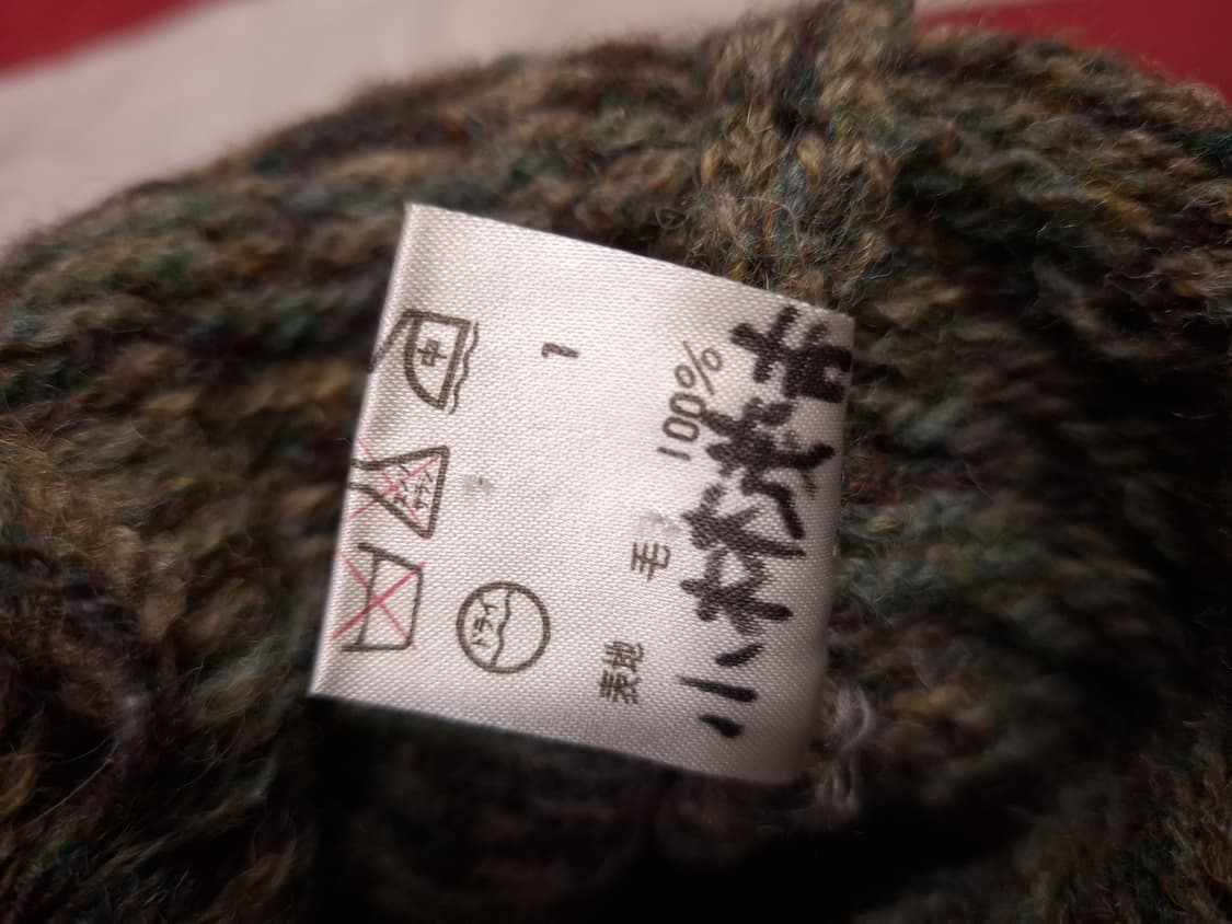 오리지날 80's 일본판 랄프로렌폴로 숄카라 울 숏 가디건 상품이미지6