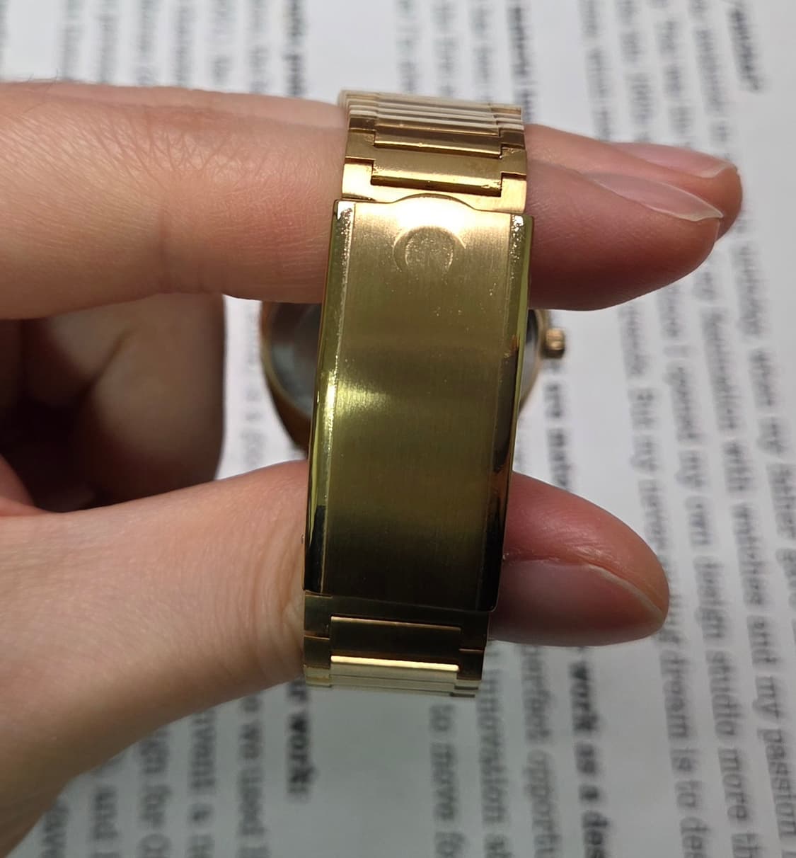 레어] 빈티지 오메가 씨마스터 고구마 데이데이트 올금장 뻐뻐시 브레이슬릿 상품이미지8