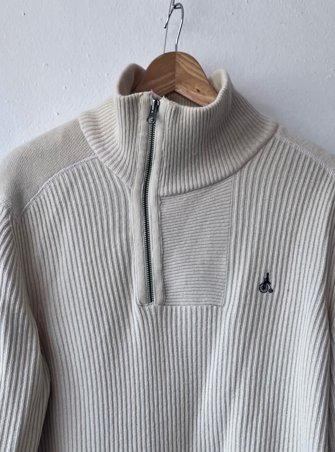 빈폴 남성 터틀넥반집업니트 100사이즈 상품이미지1