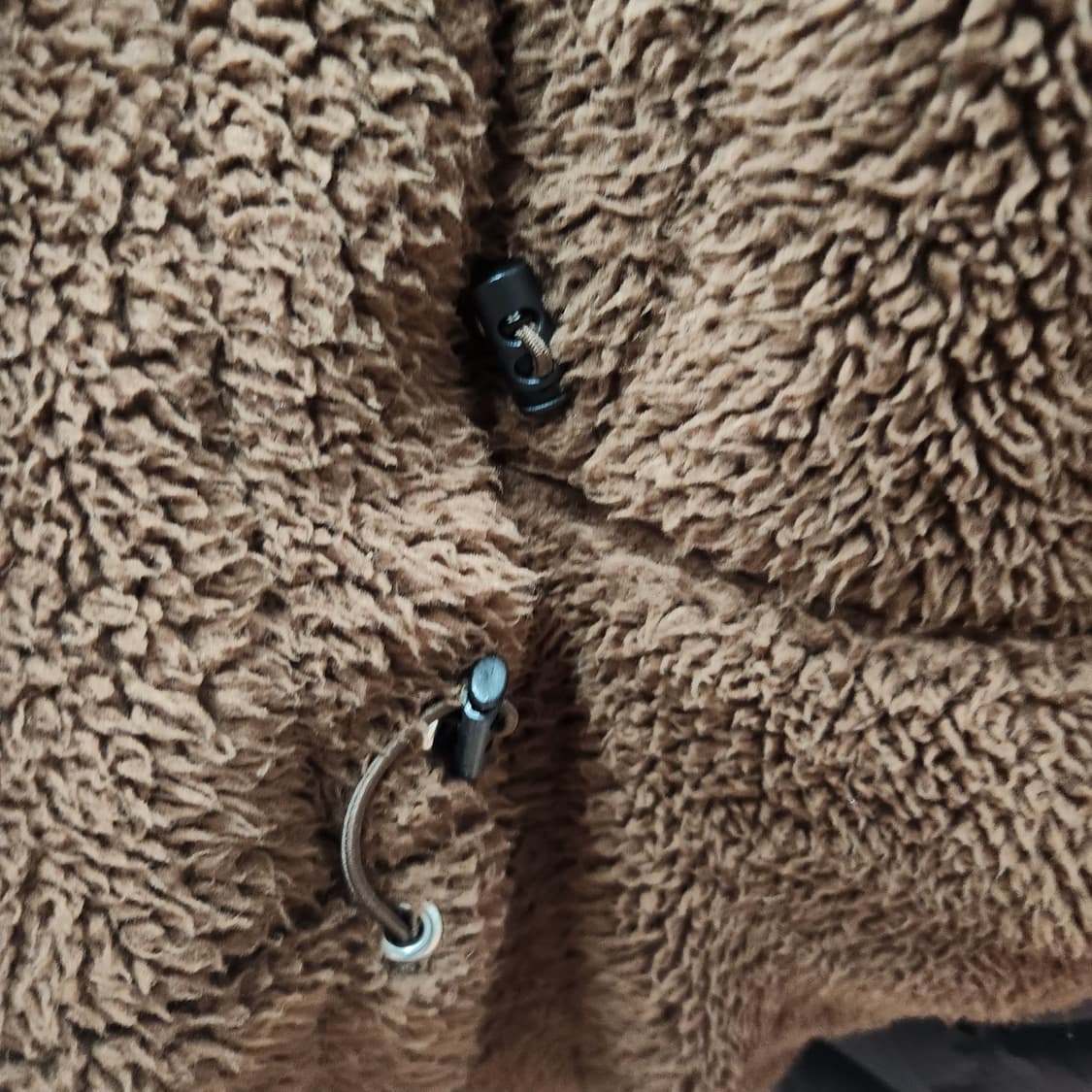 OIOI 오아이오아이 후리스 스트링 빅로고 후드티 2XL(남여공용) 상품이미지4